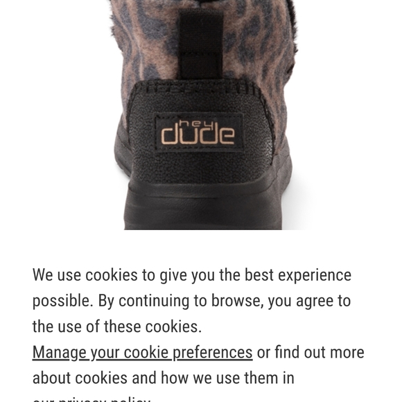 Hey dude booties size 6 - Picture 6 of 7